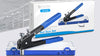 eSynic 86Pcs Heavy Duty Hand Riveter Kit Rivet Nut Gun