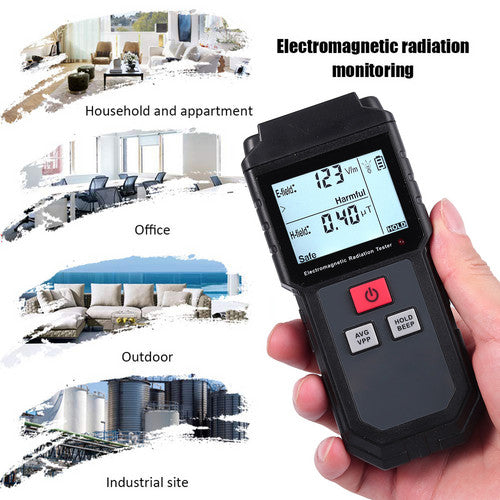 Handheld Digital LCD Electromagnetic Field Radiation Tester EMF Meter Detector