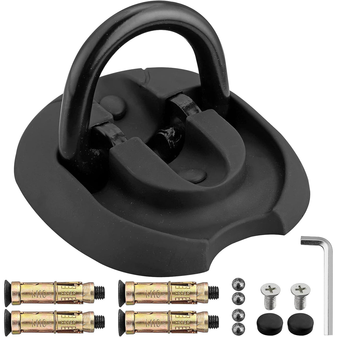 Security Ground Anchor,Heavy Duty Alloy Steel Anti-Theft Wall Anchor Lock