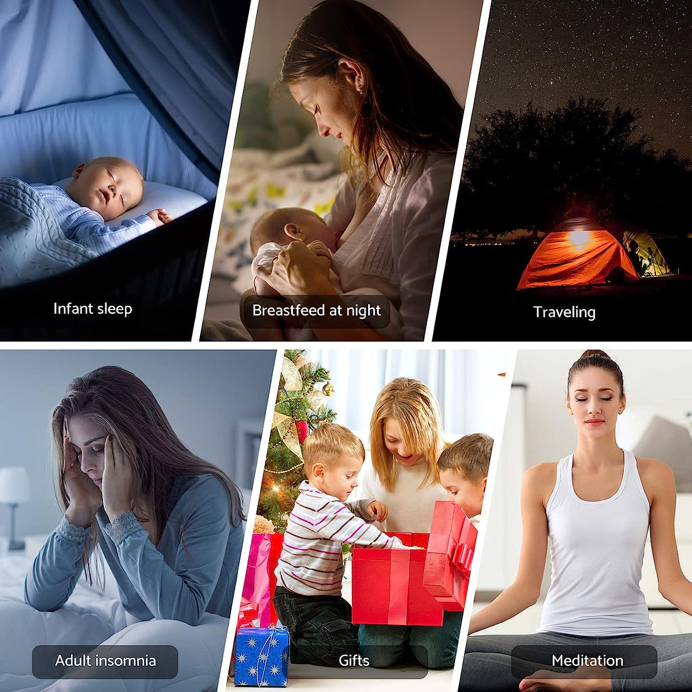 eSynic Rechargeable White Noise Machine Baby Portable White Noise Machine