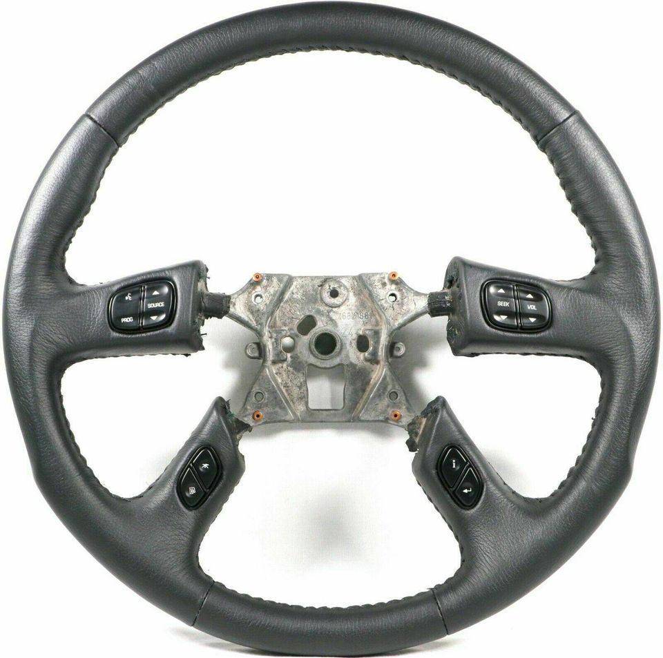 eSynic Steering Wheel Radio Volume Control Switch Button Set For Silverado GMC Yukon