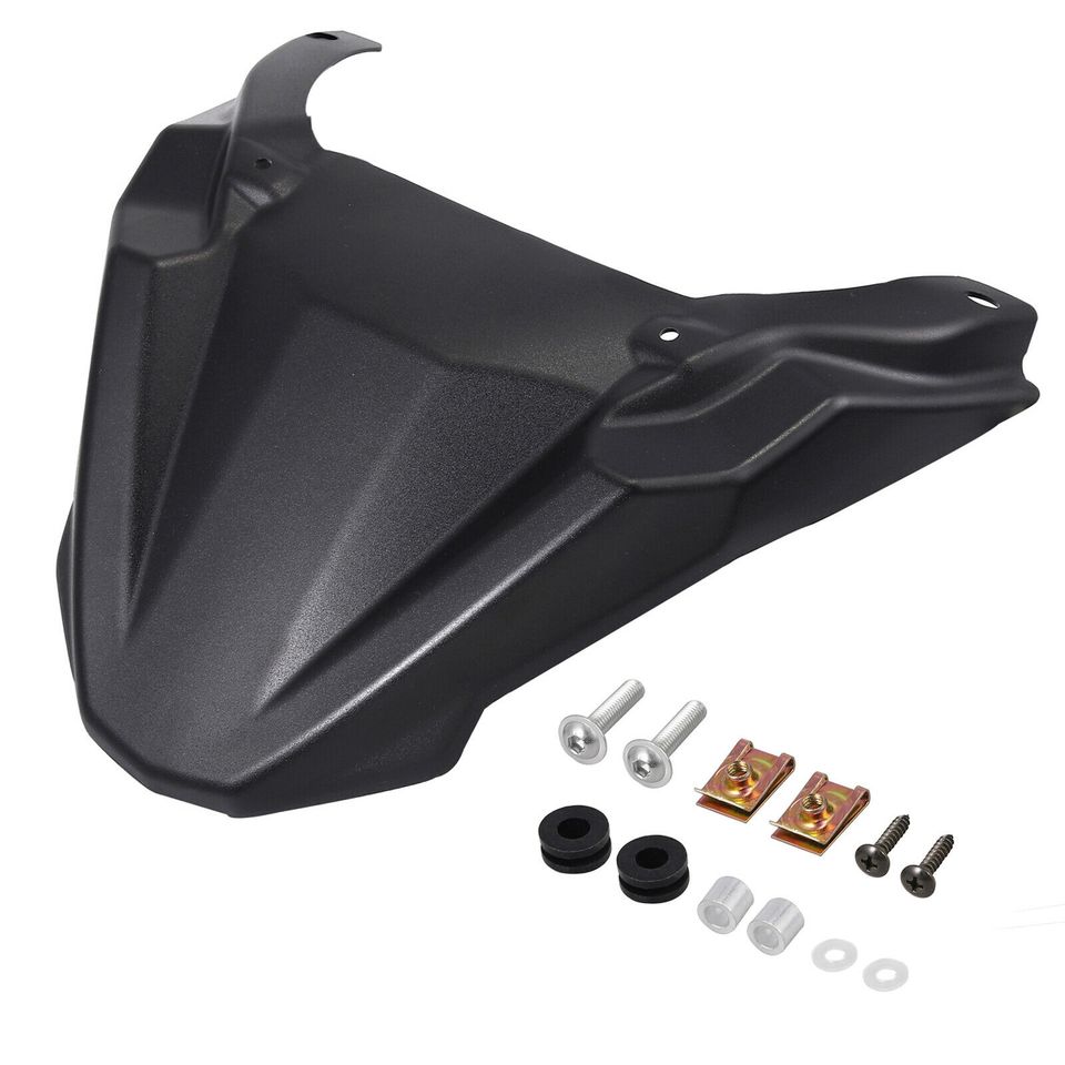 eSynic Front Hugger Wheel Cover Beak Extension Fender For 15-18 Yamaha FJ09 MT09 Tracer