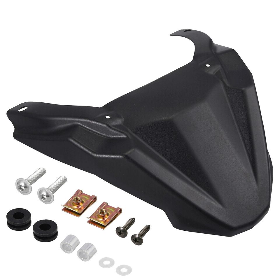 eSynic Front Hugger Wheel Cover Beak Extension Fender For 15-18 Yamaha FJ09 MT09 Tracer
