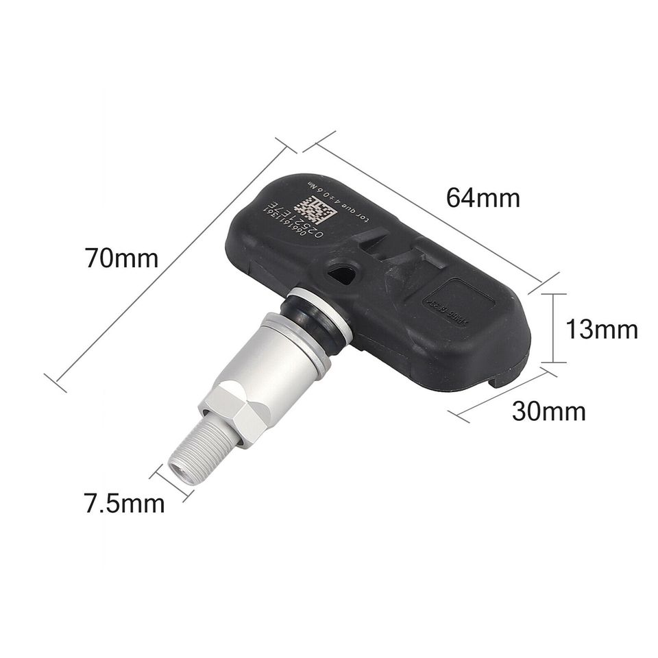 eSynic For GM TPMS 42607-33011 Tire Pressure Sensor For Scion Toyota Lexus Set of (4)