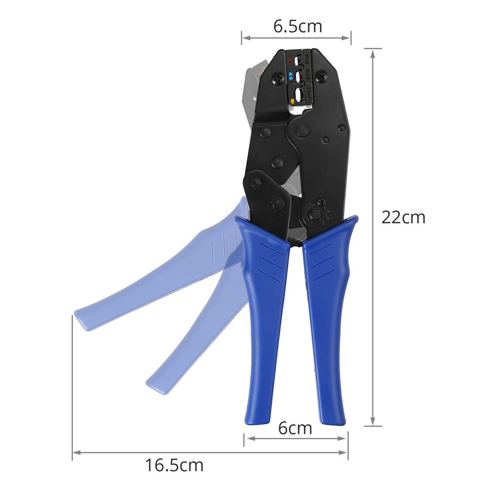 Pure Copper Non-Insulated Wire Connector Tinned Splice Butt Connector New Wire C - Foto 2