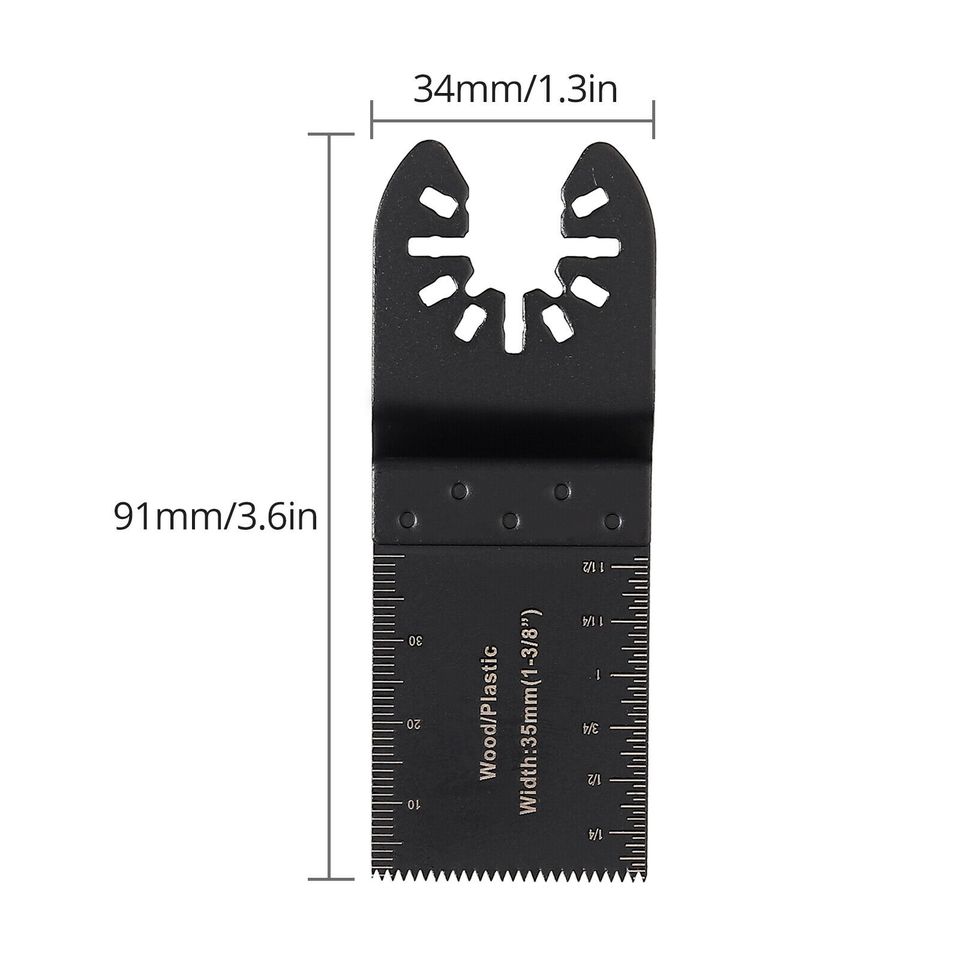 eSynic 50 Pc Oscillating Multi Tool Saw Blade For Fein Multimaster BOSCH Ridgid Makita AU