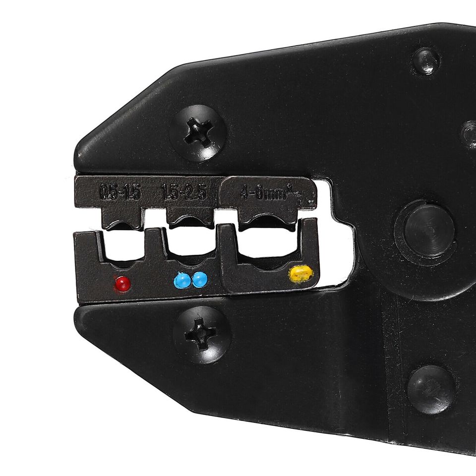 eSynic 500Pc Insulated Electrical Wire Connector Terminal Assorted Set + Crimping Plier