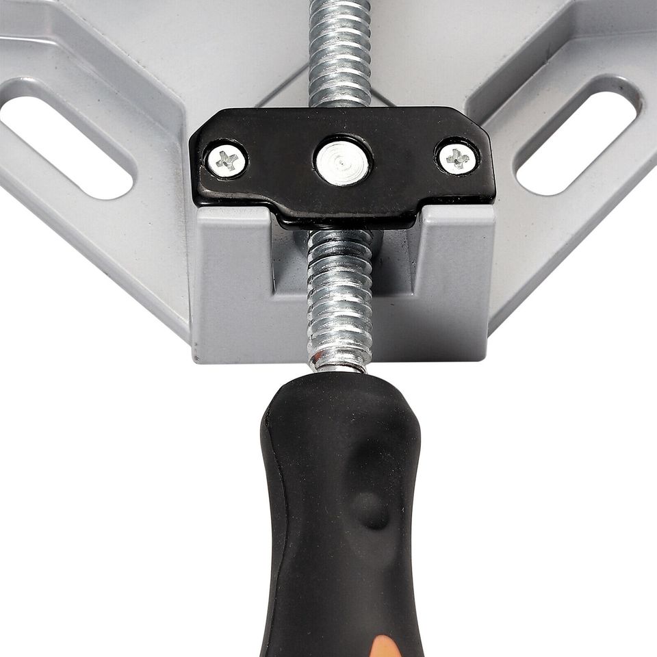 eSynic 2X 90 Degree Right Angle Corner Clamp Woodworking w/ 4'' Bar Quick Grip F Clamps US