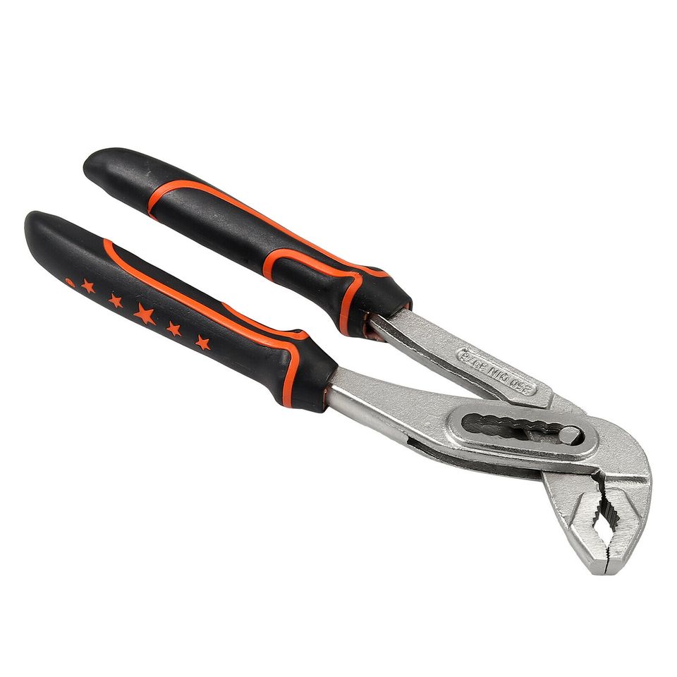 eSynic 3Pcs Water Pump Pliers Set 7 & 10 & 16 inch Channel Lock Pliers Quick Adjustment AU