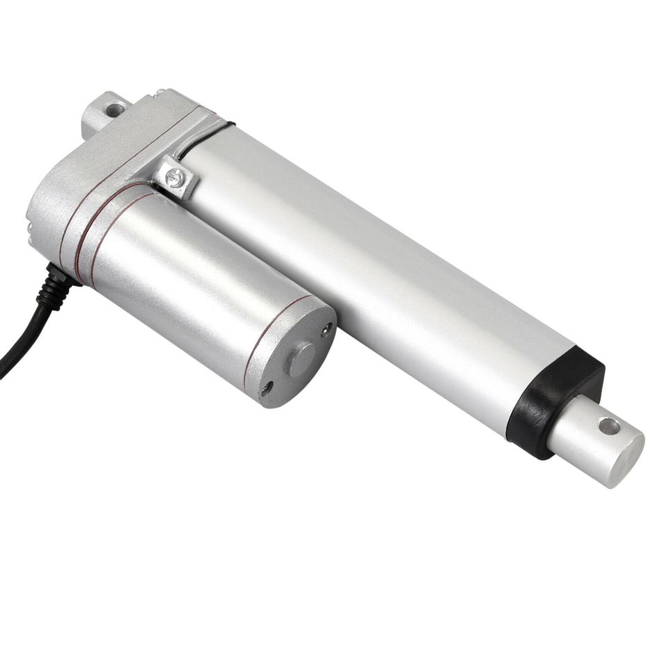 eSynic 4 in Stroke Linear Actuator 1000N Pound Max Lift 12V Volt DC Motor For Auto Car
