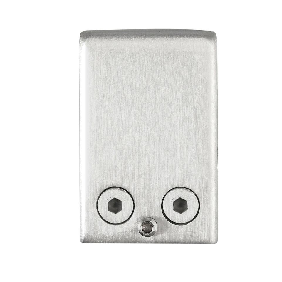 eSynic 8pcs Stainless Steel Glass Clip Clamp Bracket Holder 24 mm For 10-12mm Thick Glass