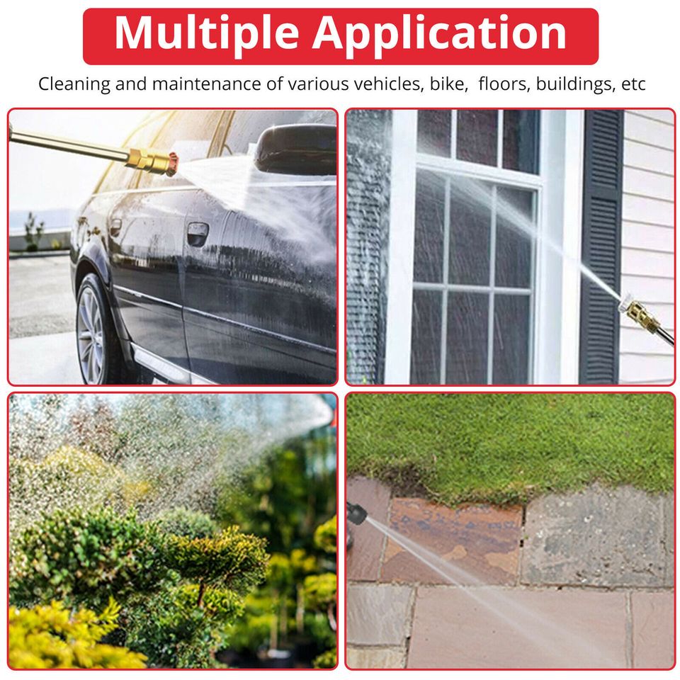 eSYNiC High Pressure Cleaner Car Washer Spray Cordless Water Sprayer Cleaning Machine