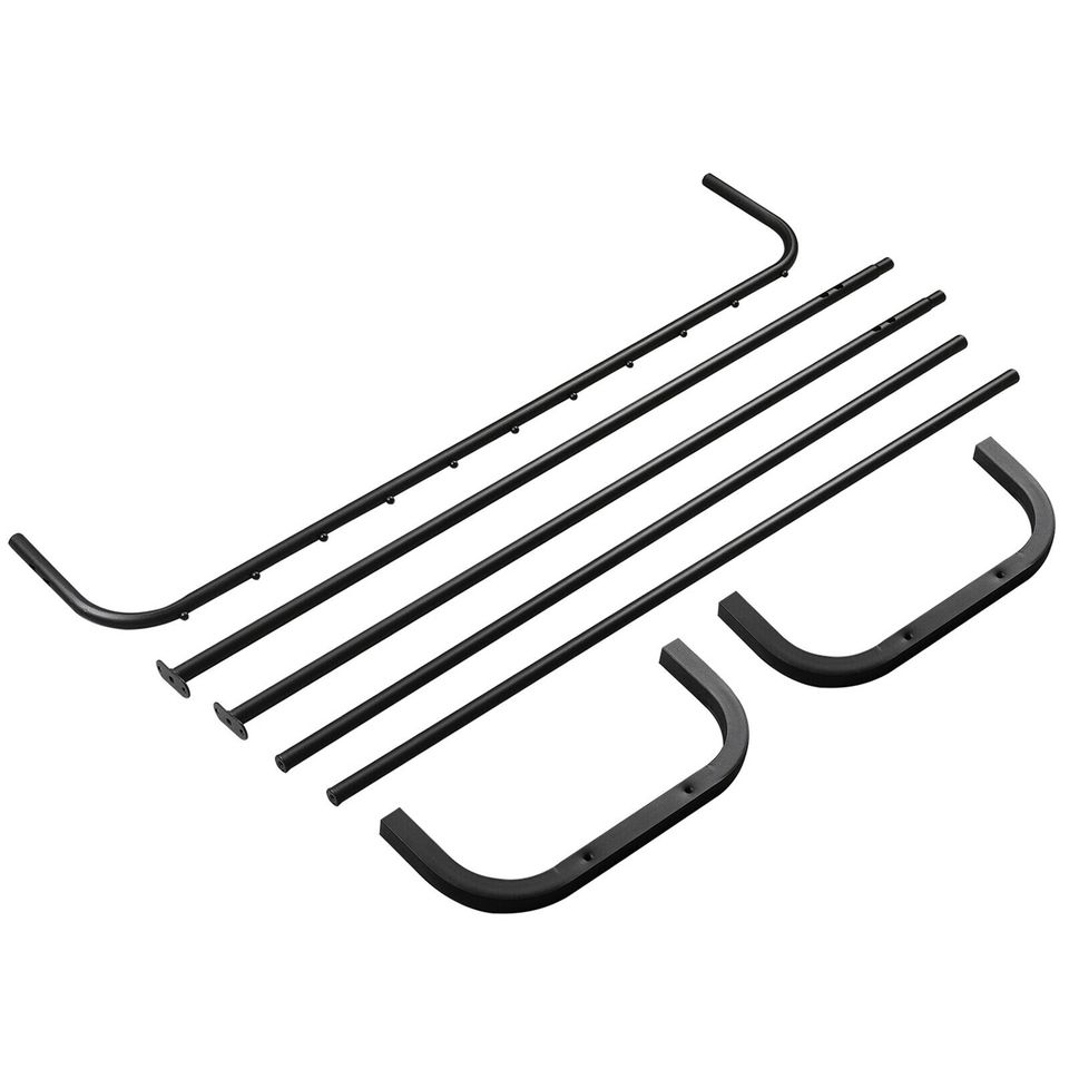 eSynic Heavy Duty Clothes Rail Rack Garment Hanging Display Stand Shoe Storage Shelf US