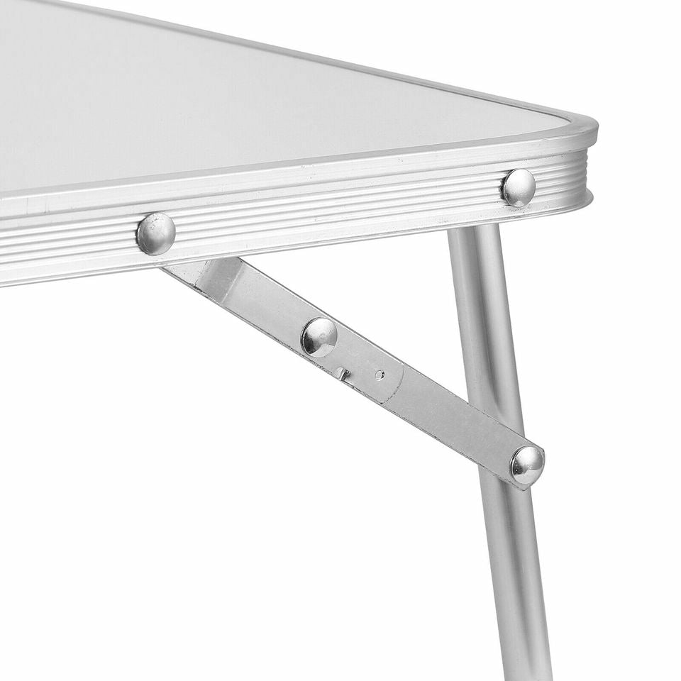 eSynic Outdoor Portable Folding Aluminum Table Camping Picnic Garden Work Laptop Table DE