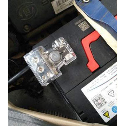 eSynic 2PCs Waterproof Car Battery Terminals