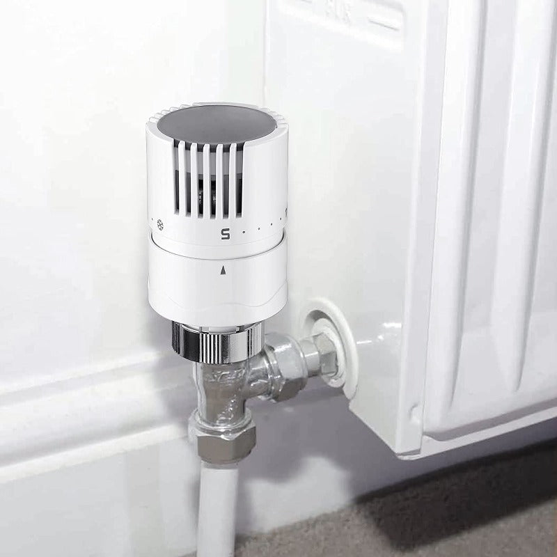 eSynic 2pcs Radiator Thermostat TRV M 30 x 1.5 Radiator