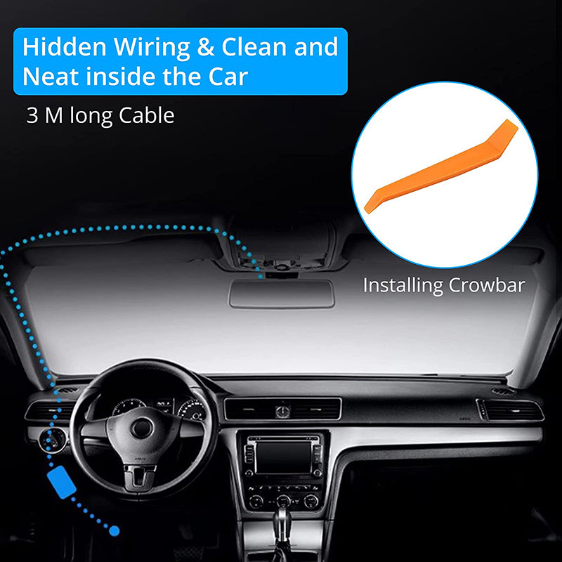 eSynic OBD Dash Cam Hard Wire Kit Universal HardWire Fuse Box Car Recorder