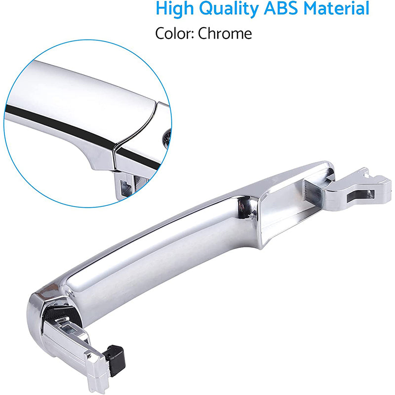 eSynic Outside Door Chrome Front Right or Rear Car Handle