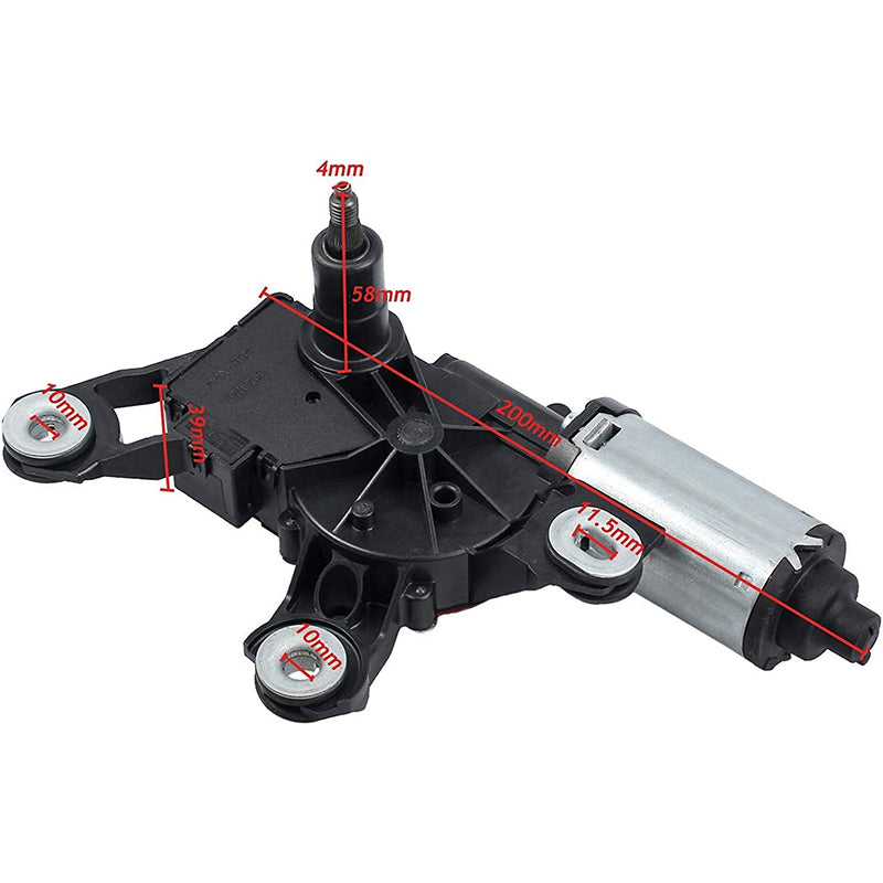 eSynic Professional Rear Windscreen Wiper Motor For Audi