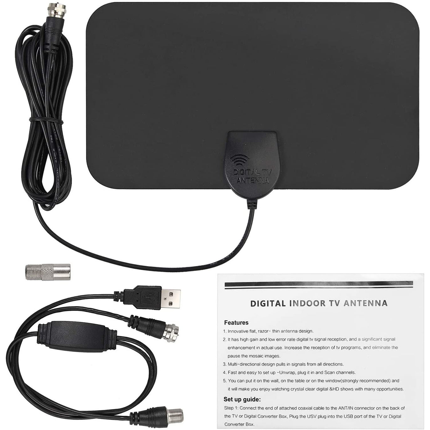 eSynic Professional 50 Miles Digital TV Aerial