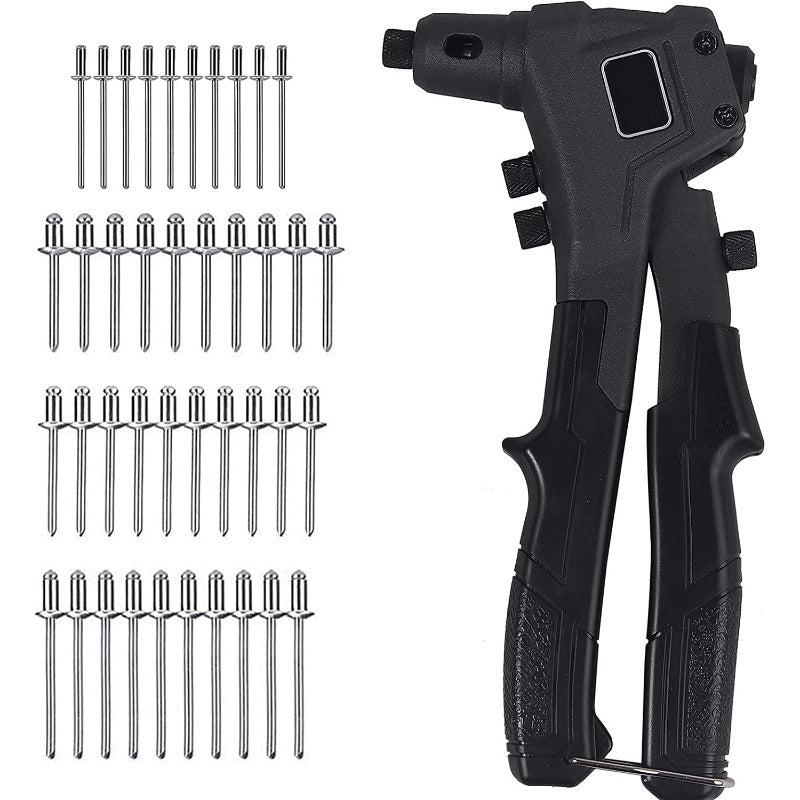 eSynic Professional Riveting Gun Tool Pop Rivet Gun Kits