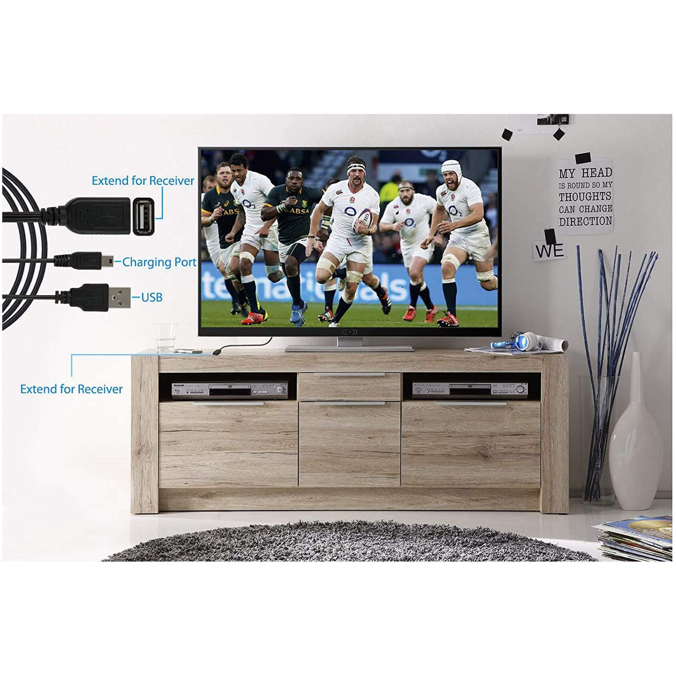 eSynic Mini Wireless Keyboard 2.4G XBMC Keyboard