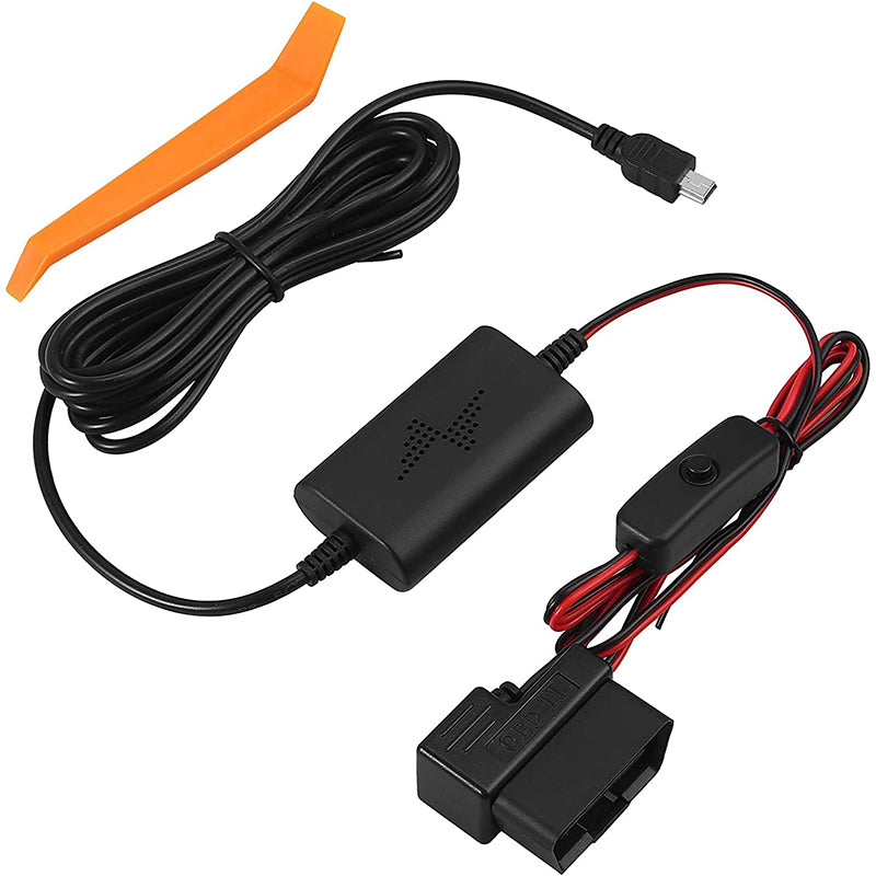 Hard Wire Fuse Box Car Recorder Dash Cam USB For Car DVR Recorder 12-24V