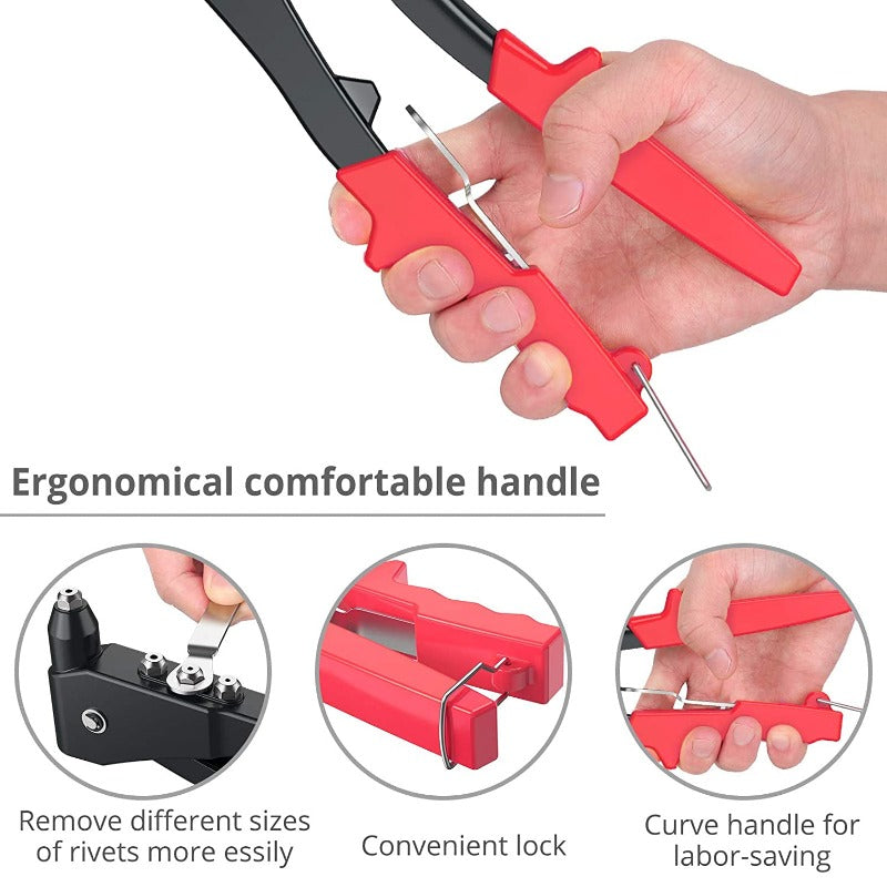 eSynic Pop Rivet Gun Set with Case