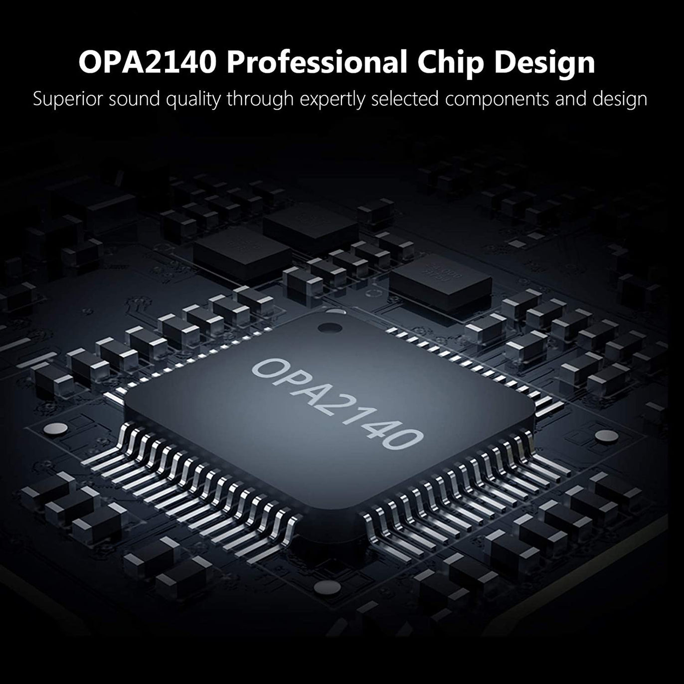 eSynic HiFi Headphone Amplifier Portable with 3.5mm Audio Jack