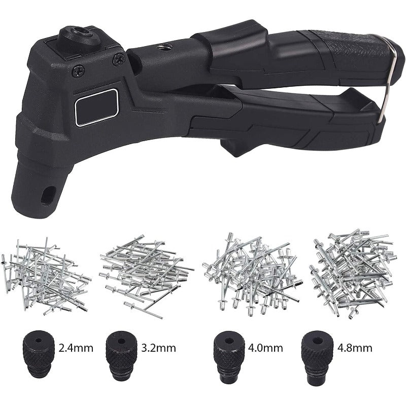 eSynic Professional Riveting Gun Tool Pop Rivet Gun Kits