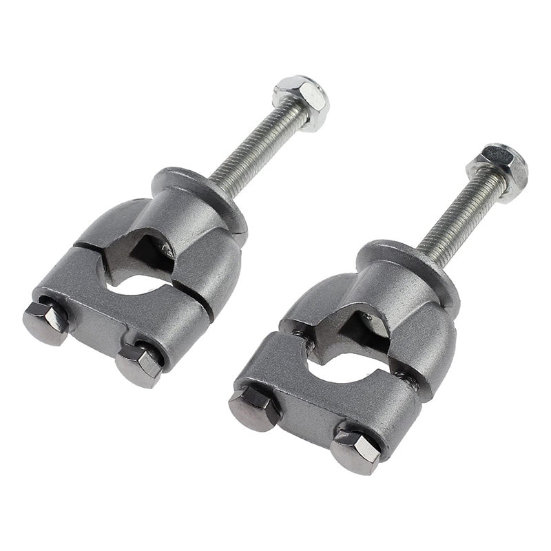 Handle Bar Risers Clamp Motorbike Handlebar Clamp -Silver