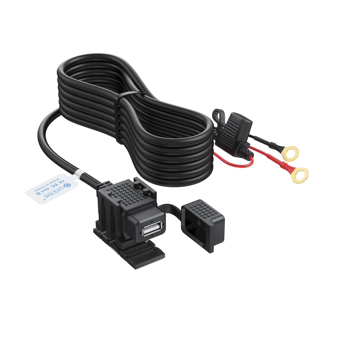 eSynic Professional Waterproof USB Motorcycle Charger
