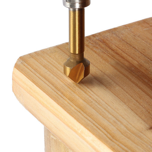 HSS Stufenbohrer Set Schälbohrer 4-32mm + 6tlg 90° Kegelsenker Satz 6,3-20,5 mm