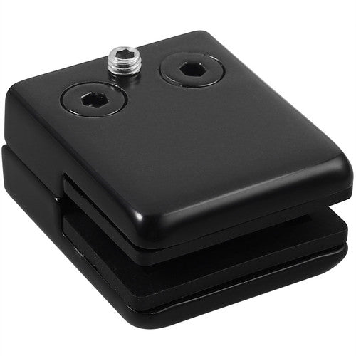 eSynic 8x Stainless Steel Glass Clamps Square Clip Bracket Holder for 8-10mm Balustrade