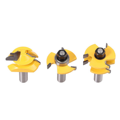 Tongue and Groove Router Bit Set 1/2