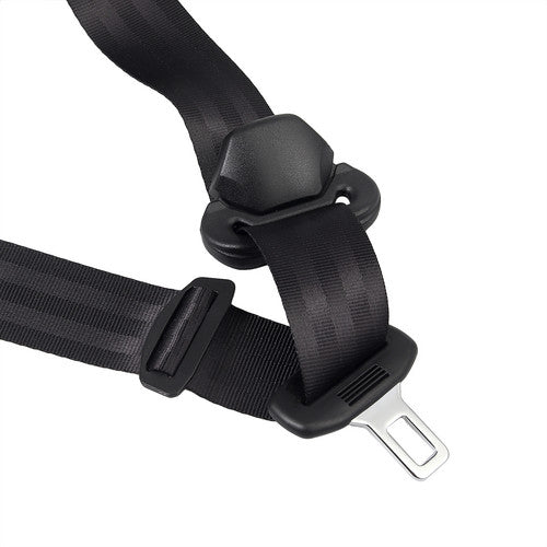 Universal 3 Point Seat Belts Kit Retractable Inertia Safety Belts Strap Buckle