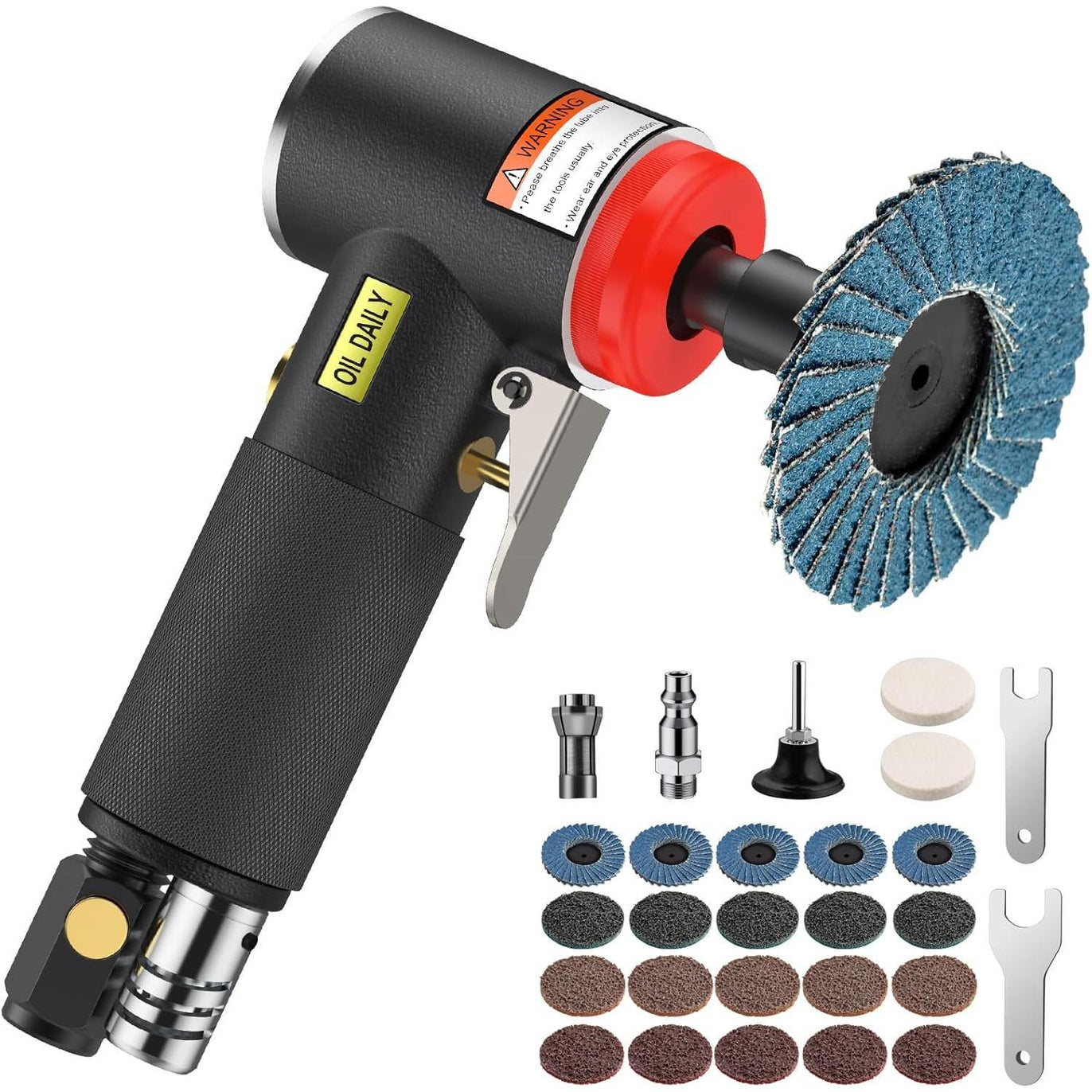 EYPINS Air Angle Grinder,Air ‎Right Angle Die Grinder 1/4