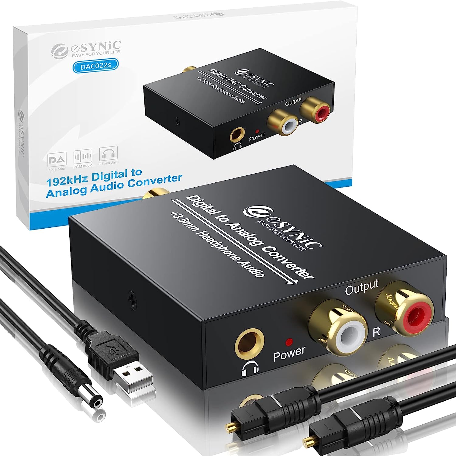 eSynic Professional Digital to Analog Audio Converter – esynic