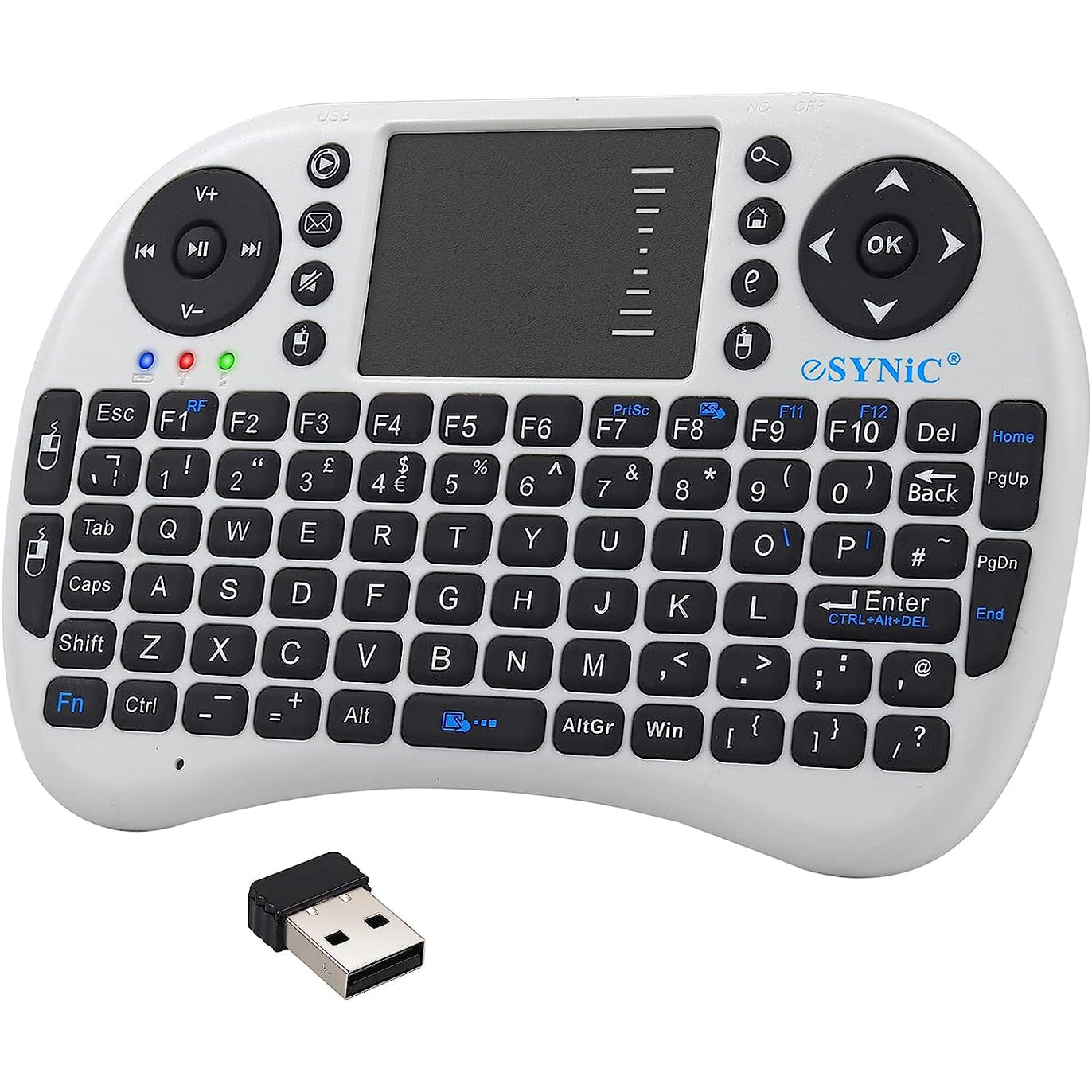 eSynic Mini Wireless Keyboard 2.4G Mini Wireless XBMC Keyboard