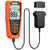 Neoteck 2 in 1 Moisture Meter 19mm Inductive Depth Wood Moisture Meter with ±2% Accuracy Rechargeable Pinless Moisture Meter for Soft/Hard Wood Drywall Plaster Screed Concrete