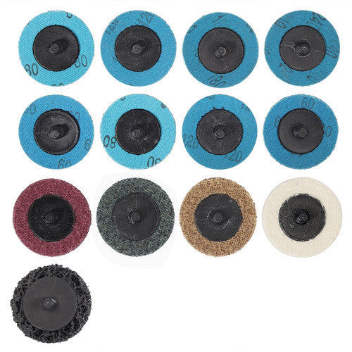 60Pcs Sanding Discs Pad Kit for Drill Grinder Rotary Tools With Backing Pads