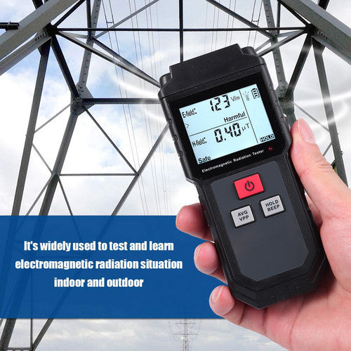 Handheld Digital LCD Electromagnetic Field Radiation Tester EMF Meter Detector