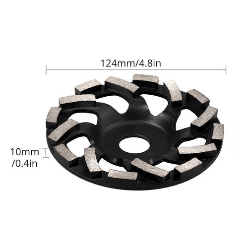 125mm Universal Diamond Grinding Disc Cup Angle Grinder Wheel Granite Concrete