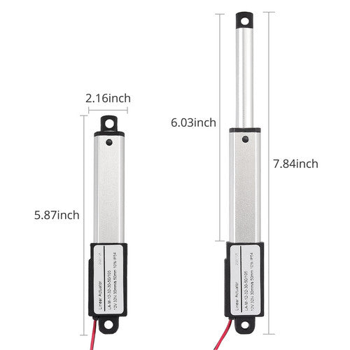 Actionneur Linéaire Electrique DC12V 32N Pour ouvre-porte RV Voiture automatique