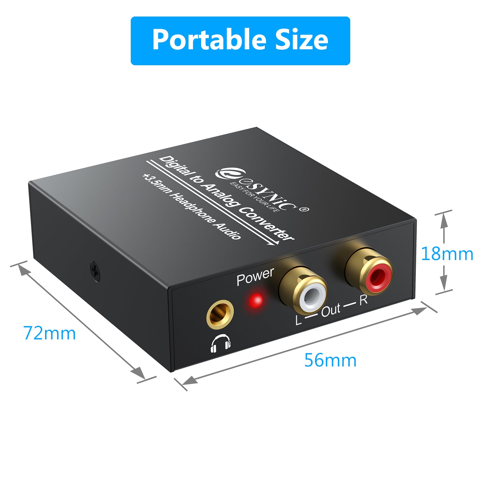 eSynic Professional Digital to Analog Audio Converter – esynic
