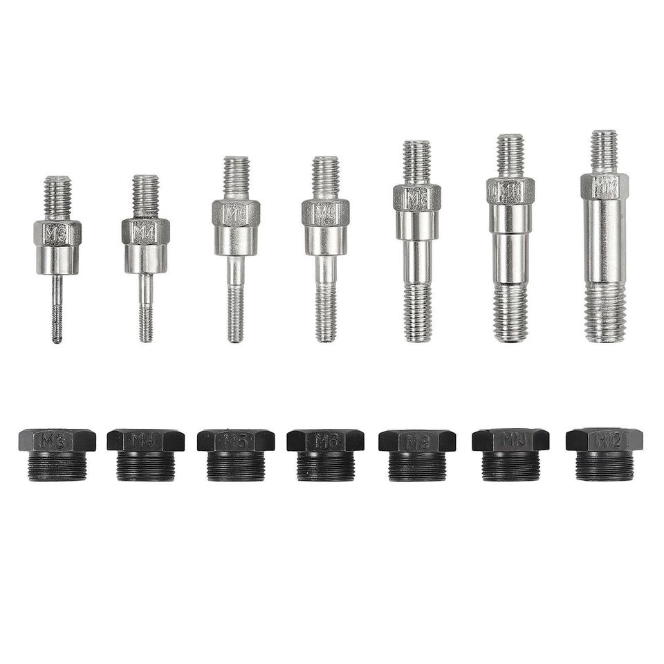 eSynic Rivet Nut Installation Tool Kit Rivet Gun Tool Manual Riveter Rivnut Fixed Nut Riveting