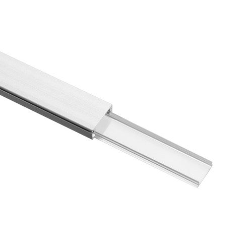 10X U-Shape 1 M Aluminium Channel For LED Diffuser Strip Light Cover PVC Profile