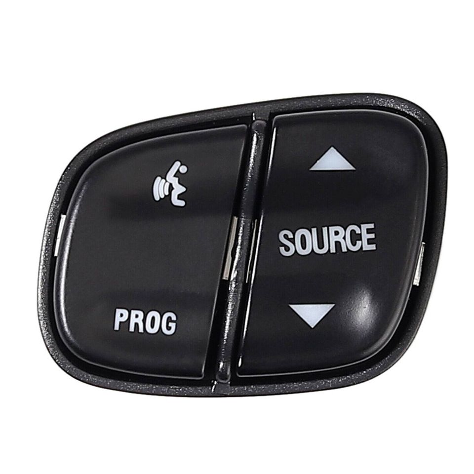 eSynic Steering Wheel Radio Volume Control Switch Button Set For Silverado GMC Yukon