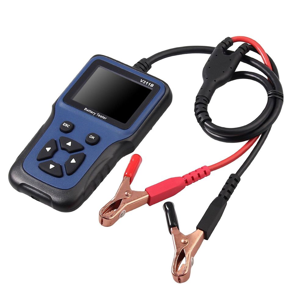 eSynic 12V Automotive Car Battery Tester Digital Vehicle Analyzer 2000CCA DiagnosisTool