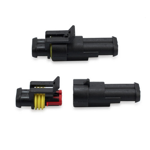 1-6 Pin Car Electrical Wire Connector Plug Set with Standard Mini Blade Fuses